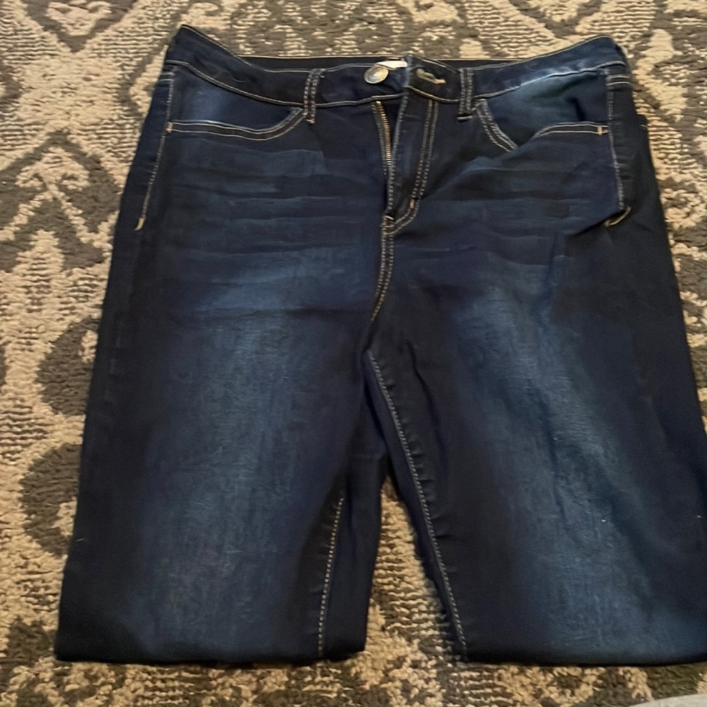 High rise jeans